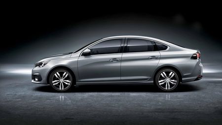 Peugeot 308 sedaan. Foto: Peugeot Peugeot 308 sedaan. Foto: Peugeot