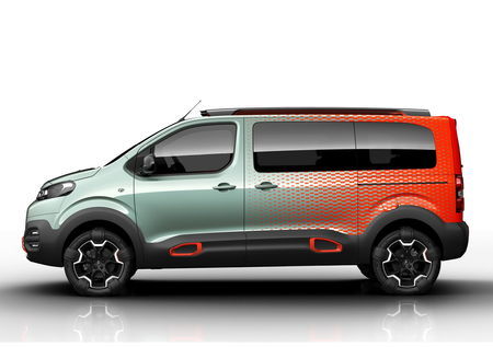 Citroen SpaceTourer Hyphen 4WD Concept. Foto: Citroen