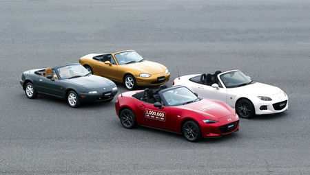 Miljones Mazda MX-5. Foto: Mazda