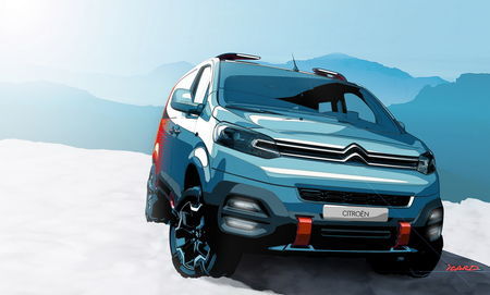 Citroen SpaceTourer Hyphen 4WD Concept. Foto: Citroen