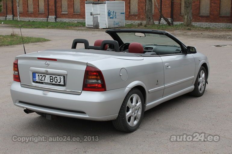 Rasketehnika Ee Opel Astra Cabrio Bertone 2 2 108kw